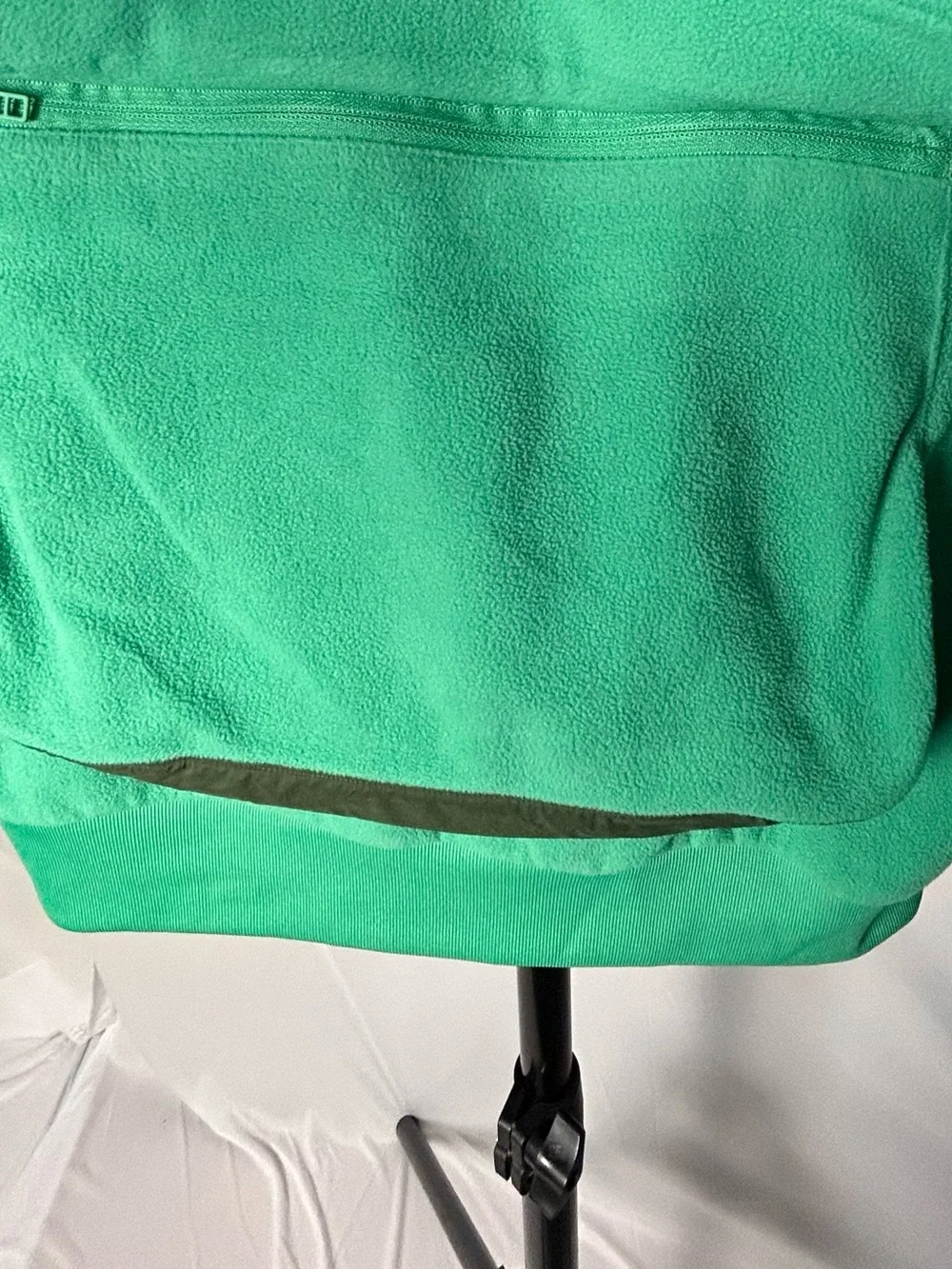 Nike Kids Quarter-Zip Fleece Pullover - Bright Green & Olive